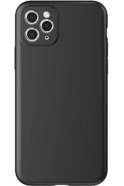 Hurtel Μαλακό Πλαστικό Μαύρο Πίσω Κάλυμμα (Redmi 13C 5G)