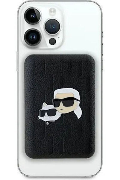 Karl Lagerfeld Ανάγλυφο K&ch Heads Magsafe Powerbank 5000mah Μαύρο Κωδικός: K...