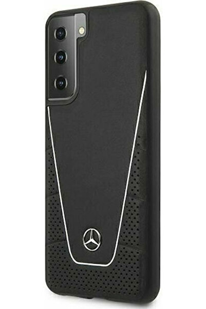 Mercedes Benz Mercedes-Benz Δυναμική Δερμάτινη Θήκη Πλάτης Μαύρο Δέρμα (Galax...