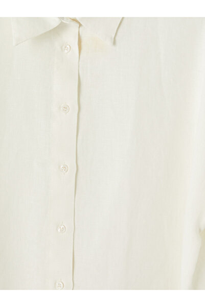 LC Waikiki Women's 100% Linen Shirt
