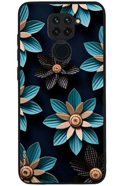 Other Θήκη Sonique Σειράς 3D Λουλουδιών για Xiaomi Redmi Note 9 Ανοιχτό Μπλε