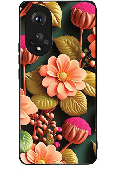 Other Θήκη Sonique Σειράς 3D Λουλουδιών για Honor 50 5G Nova 9 Σολομί