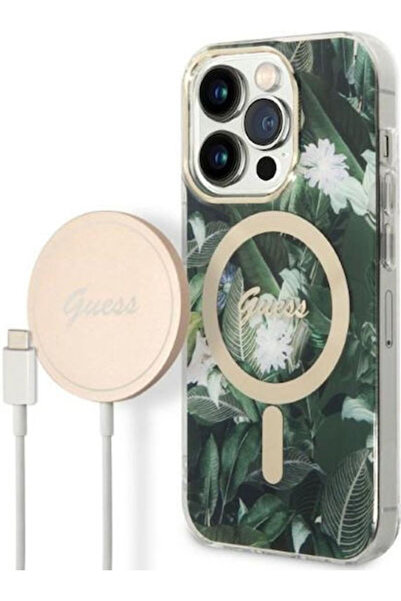 Guess Πίσω Κάλυμμα Πλαστικό / Σιλικόνης Χακί (iPhone 14 Pro) Κωδικός: GUBPP14...