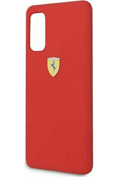Ferrari SF Κόκκινη Θήκη Πλάτης Σιλικόνης (Galaxy S20) Κωδικός: FESSIHCS62RE