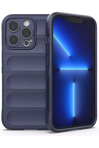 Hurtel Μαγική Ασπίδα Πίσω Θήκη Σιλικόνης Μπλε (iPhone 13 Pro Max) Κωδικός: HU...