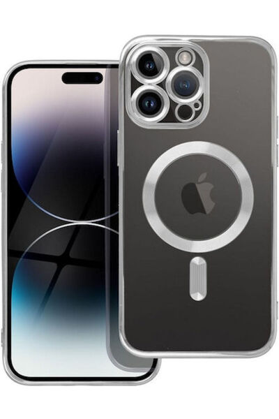 OEM Electro Mag Κάλυμμα Πλάτης Σιλικόνης Διαφανές (iPhone 16 Pro)