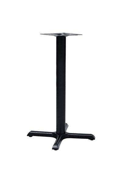 vidaxl Picior de masă Bistro Negru 56x56x72 cm Fontă