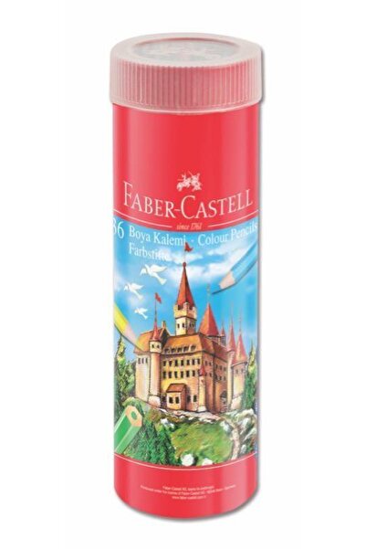 Faber Castell Kuru Boya 36 Renk 1/1 Teneke Tüp