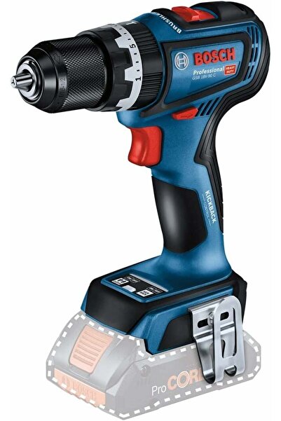 Bosch Akülü Darbeli Vidalama Matkabı GSB 18V-90 C (Aküsüz) - 06019K6100
