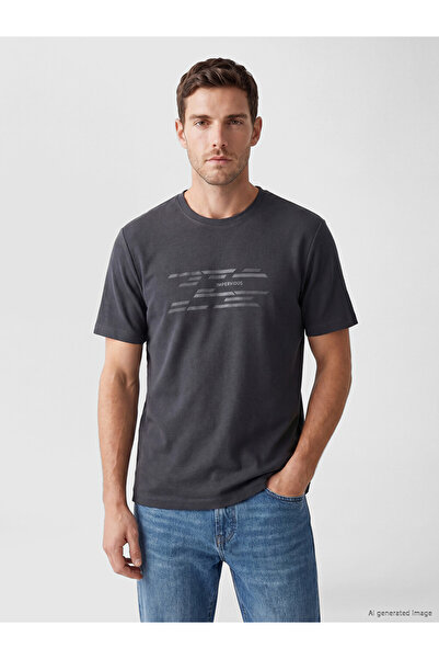 LC Waikiki Esvab • Modern & Distinctive Zero Roba Collar Printed Men's Combed...