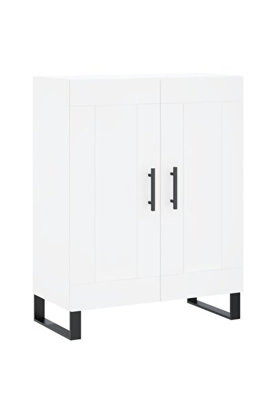 vidaxl Servantă, alb, 69,5x34x90 cm, lemn compozit