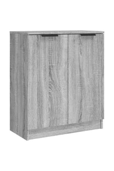 vidaxl Dulap, sonoma gri, 60x30x70 cm, lemn prelucrat
