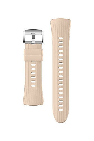 OEM Λουράκι Huawei Watch 5 46mm Σιλικόνης Φθοριοελαστομερούς 22mm Βερικοκί