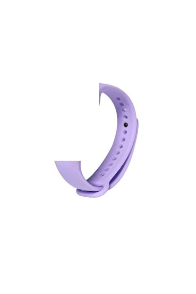 Devia Λουράκι Σιλικόνης με Πείρο Λιλά (Mi Smart Band 5/Mi Smart Band 6)