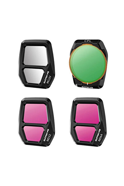SunnyLife Filtre pentru lentile A3S-Fi928 4 bucăți pentru drona Air 3S Optimi...