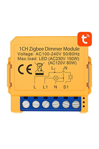 Avatto Comutator Zdms16-2 pentru gestionare wireless la distanță prin Tuya Zi...