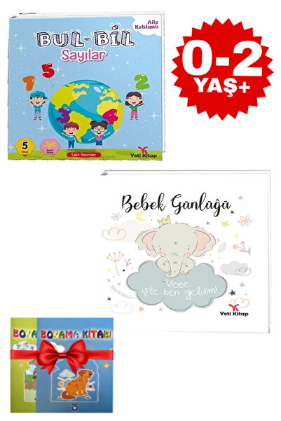 yeti kitap Bul-Bil Serisi-Sayılar+Bebek Günlüğü