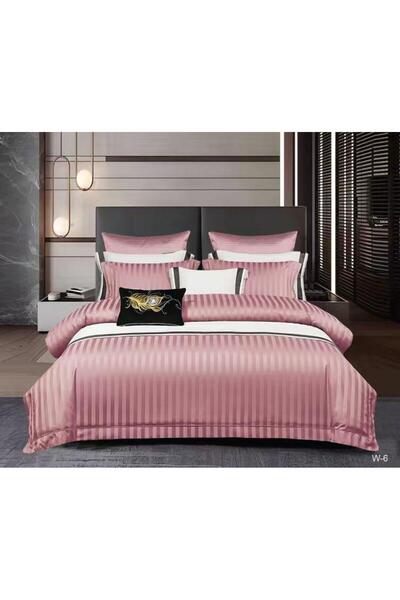 OEM Premium hotel Cotton Damask Duvet Cover Set - with Stretchy - 6 pieces | ...