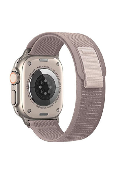 OEM Λουράκι Apple Watch 42 44 45 49mm Trail Loop Ροζ Άμμος