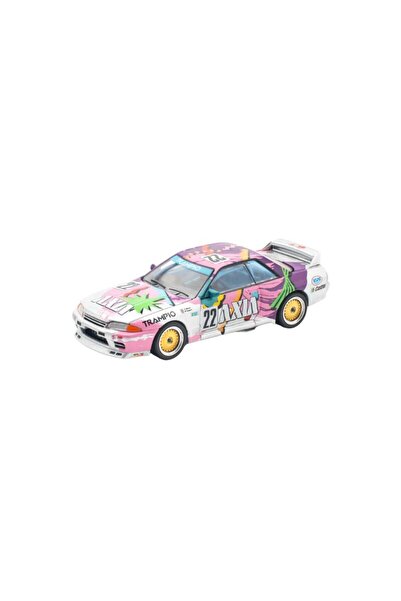 OEM Nissan Skyline GT-R R32 #22 1:64 scale model car, Pop Race PR640103