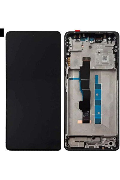 Xiaomi Οθόνη με μηχανισμό αφής και πλαίσιο για Redmi Note 13 5G (Μαύρο) Κωδικ...