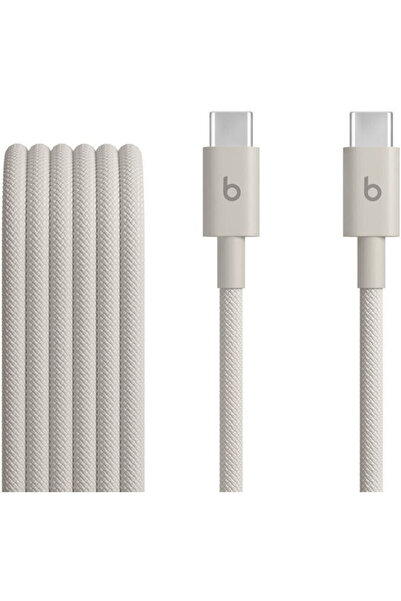 Apple Πλεγμένο Καλώδιο USB 2.0 USB-C Αρσενικό - USB-C 60W Γκρι 1.5μ MDGD4ZM/A