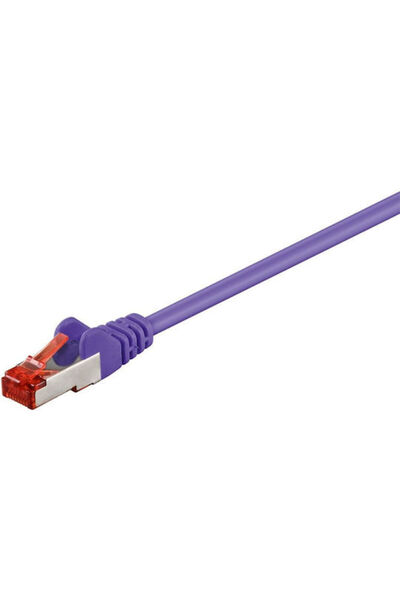 goobay Καλώδιο S/FTP Cat.6 Gigabit Ethernet 1μ Μωβ Κωδικός: 93536