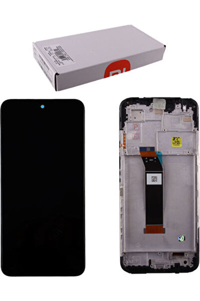 Xiaomi Οθόνη με μηχανισμό αφής και πλαίσιο για Poco M5 (Μαύρο) Κωδικός: 8362989