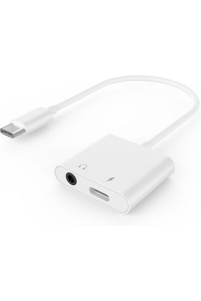 Cablexpert Μετατροπέας USB-C Αρσενικό σε 3.5mm / USB-C Θηλυκό Λευκό 1 Τεμάχιο...