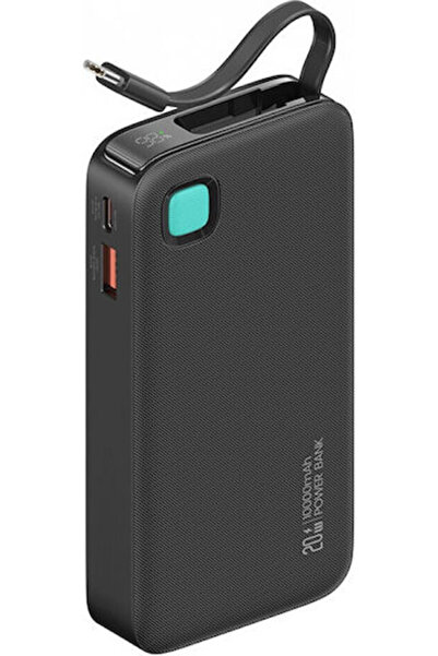 Usams CD224 Power Bank 10000mAh 20W με θύρα USB-A και θύρα USB-C Power Delive...