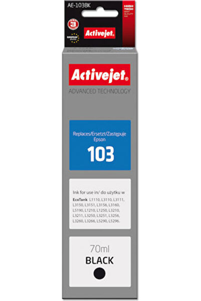 Other Συμβατό με Active Jet Μελάνι για εκτυπωτή inkjet Epson 103 C13T00S14A 7...
