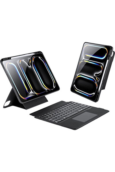 Dux Ducis Dk Θήκη Flip με Πληκτρολόγιο Μαύρο (iPad Pro 2024 13 ")