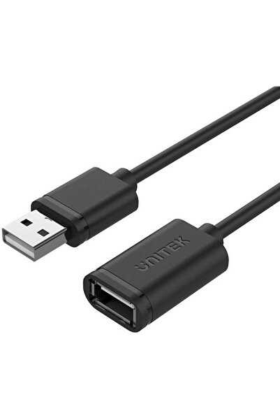 Unitek Καλώδιο USB 2.0 2μ Αρσενικό Α σε Θηλυκό Α (Y-C450GBK)