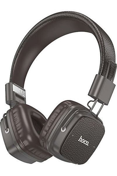 hoco. Hoco W56 Ασύρματα / Ενσύρματα Ακουστικά On-Ear με 28 ώρες λειτουργίας Καφέ