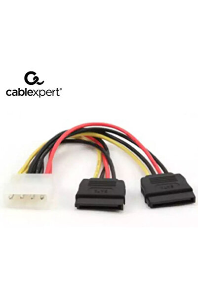 Cablexpert Καλώδιο Τροφοδοσίας Molex σε 2 X Sata Gm-psy