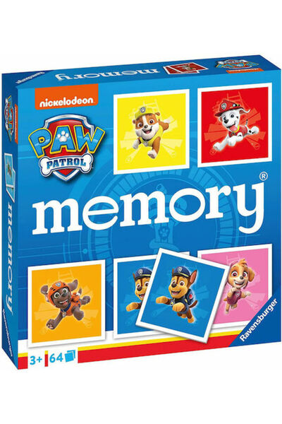 RAVENSBURGER Επιτραπέζιο Παιχνίδι Μνήμης Paw Patrol 3+ Ετών (FR) Κωδικός: 20887