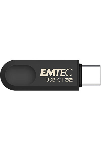 Emtec C280 32GB USB 3.2 Στικάκι Μαύρο