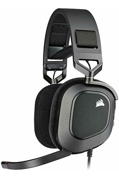 Corsair HS80 RGB Ακουστικά Gaming Πάνω από το Αυτί με Συνδεσιμότητα USB, Γκρι...