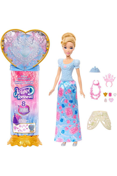 Mattel Games Μάτελ Σιντρέλα με Κούκλα και Κοσμηματοθήκη Πριγκίπισσα της Disne...