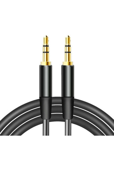 Max Life Maxlife Καλώδιο Ήχου 3.5mm Αρσενικό σε 3.5mm Αρσενικό, Μαύρο, 1μ, με...