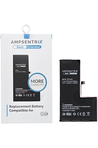 Other Ampsentrix Συμβατή Ανταλλακτική Μπαταρία για iPhone XS
