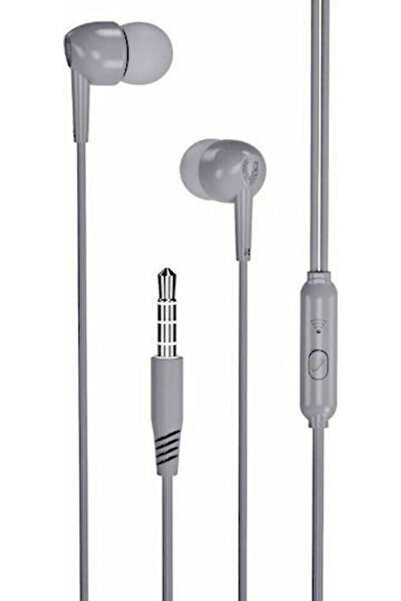 Xo EP37 Ενδοωτικά ακουστικά handsfree με βύσμα 3.5mm Γκρι