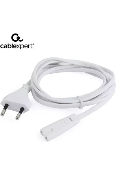 Cablexpert Καλώδιο Euro - IEC C7 1.8μ Λευκό (PC-184/2-W)