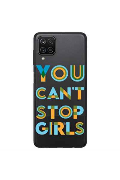 Other Samsung A12 You Cant Stop Girls Transparent Silicone TPU Θήκη