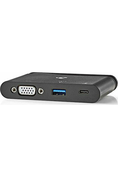 Nedis Σταθμός σύνδεσης USB-C με PD, Μαύρο (TCARF220BK)