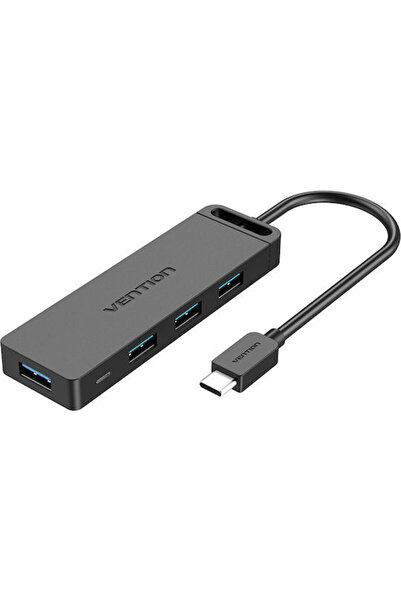 Vention Διανομέας USB 4 Θυρών USB 3.0 με σύνδεση USB-C Κωδικός: TGKBD