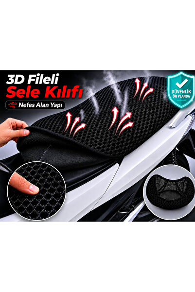 Vi Caro For Mondial 150 Mcx Roadracer Motorcycle Saddle Cover 3D Mesh Saddle ...