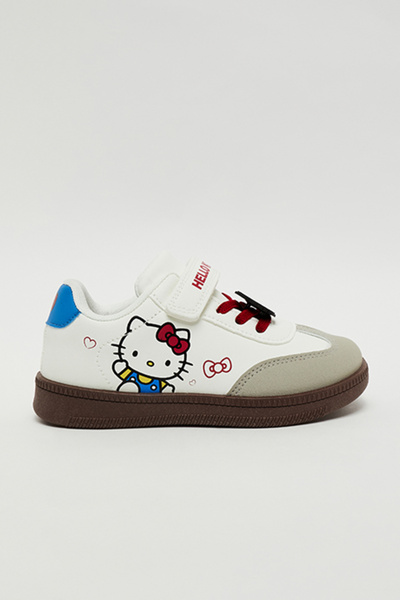 R&B Hello Kitty Print Velcro Shoes