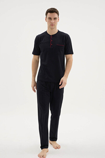 KLY Short Sleeve Men's Pajama Set Basic