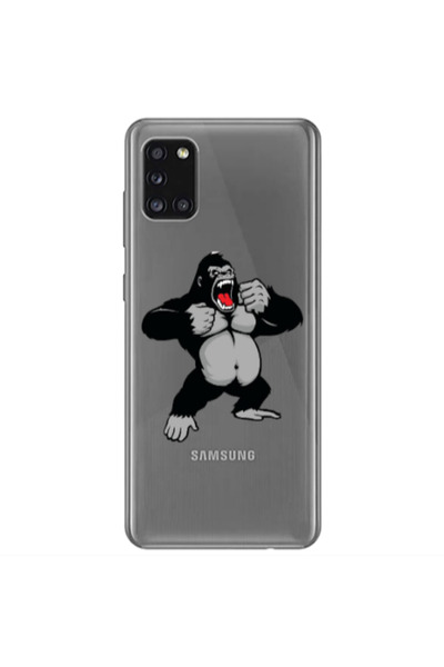 Other Samsung A31 Angry Gorilla2 Transparent Silicone TPU Θήκη